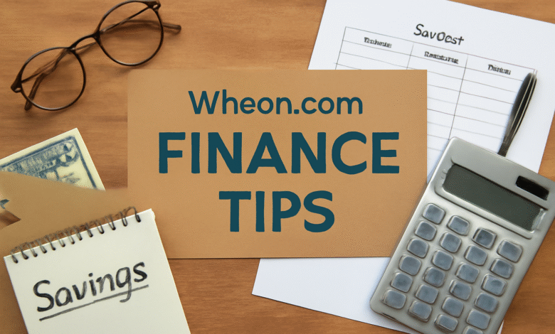 Wheon.com Finance Tips