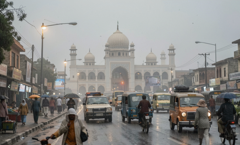 weather shah sadar din